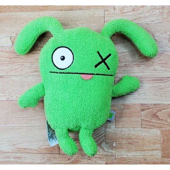 Ugly Dolls OX Green 10” Plush Stuffed Animal Hasbro - Picture 1 of 5